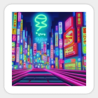 Tokyo - A Neon Wonderland Sticker